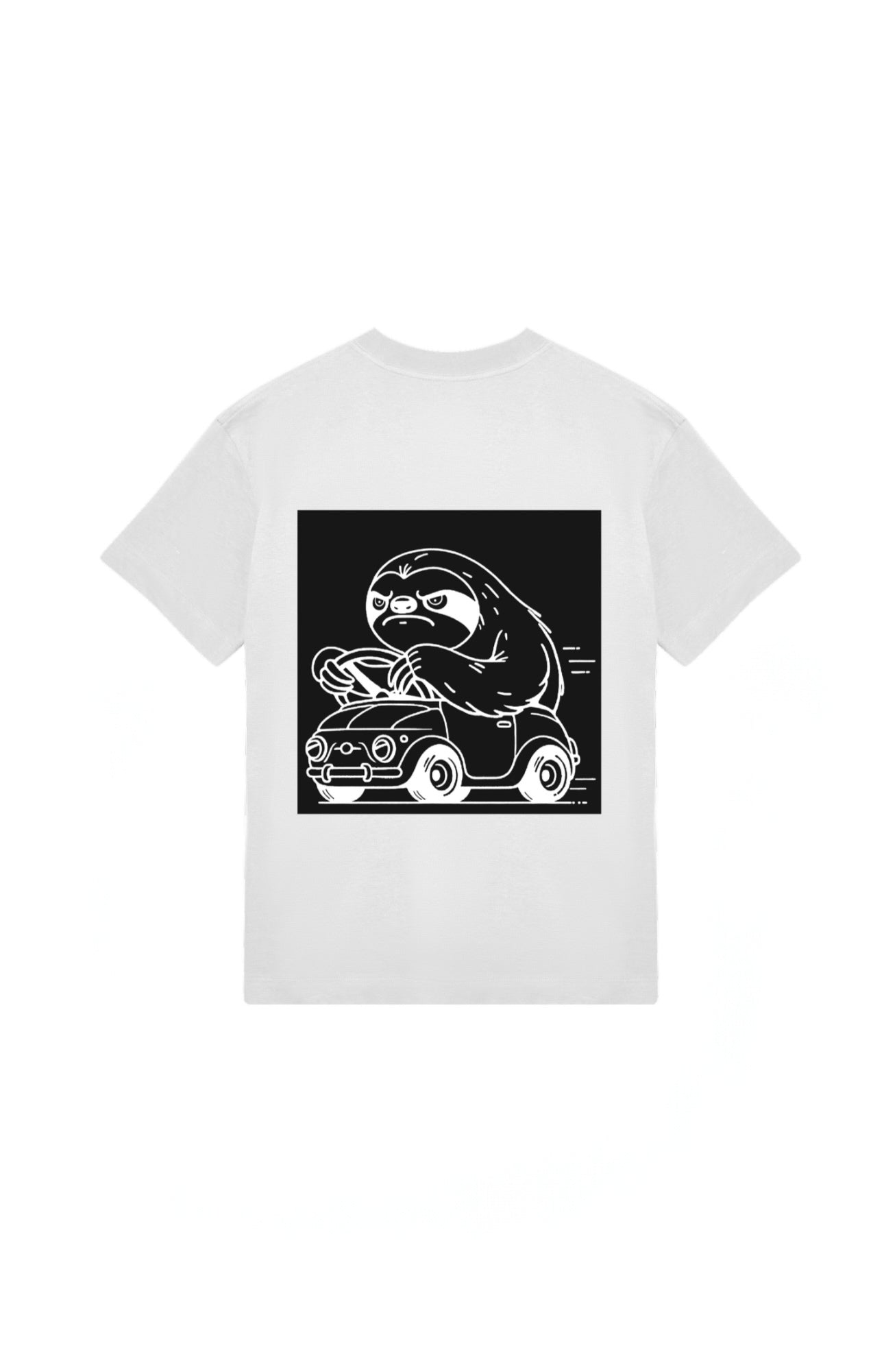 Angry sloth design