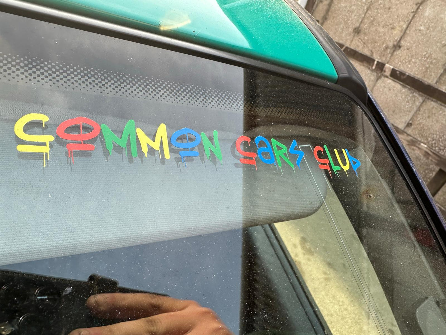 common cars club • small sticker