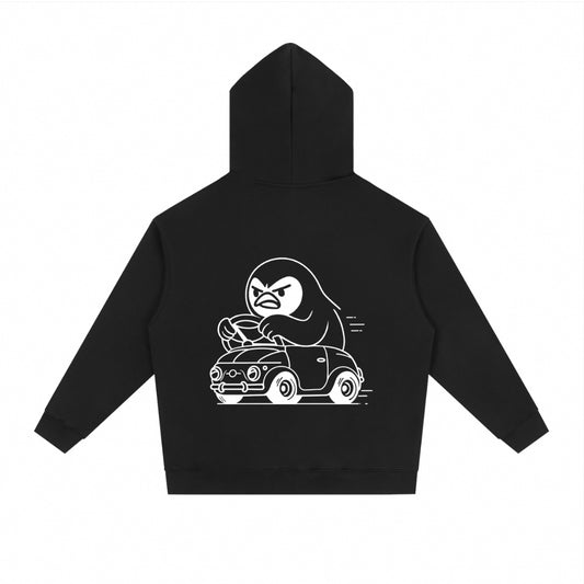 Angry penguin | black